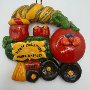Calliope Designs Inc Heinz Express Christmas Ornament Handcrafted Vintage Rare